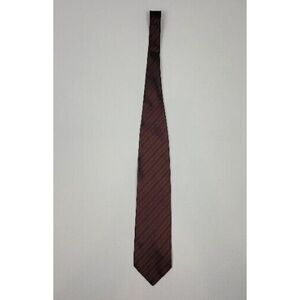 Calvin Klein Collection Mens Neck Tie.‎ Vintage 100% Silk Burgandy.